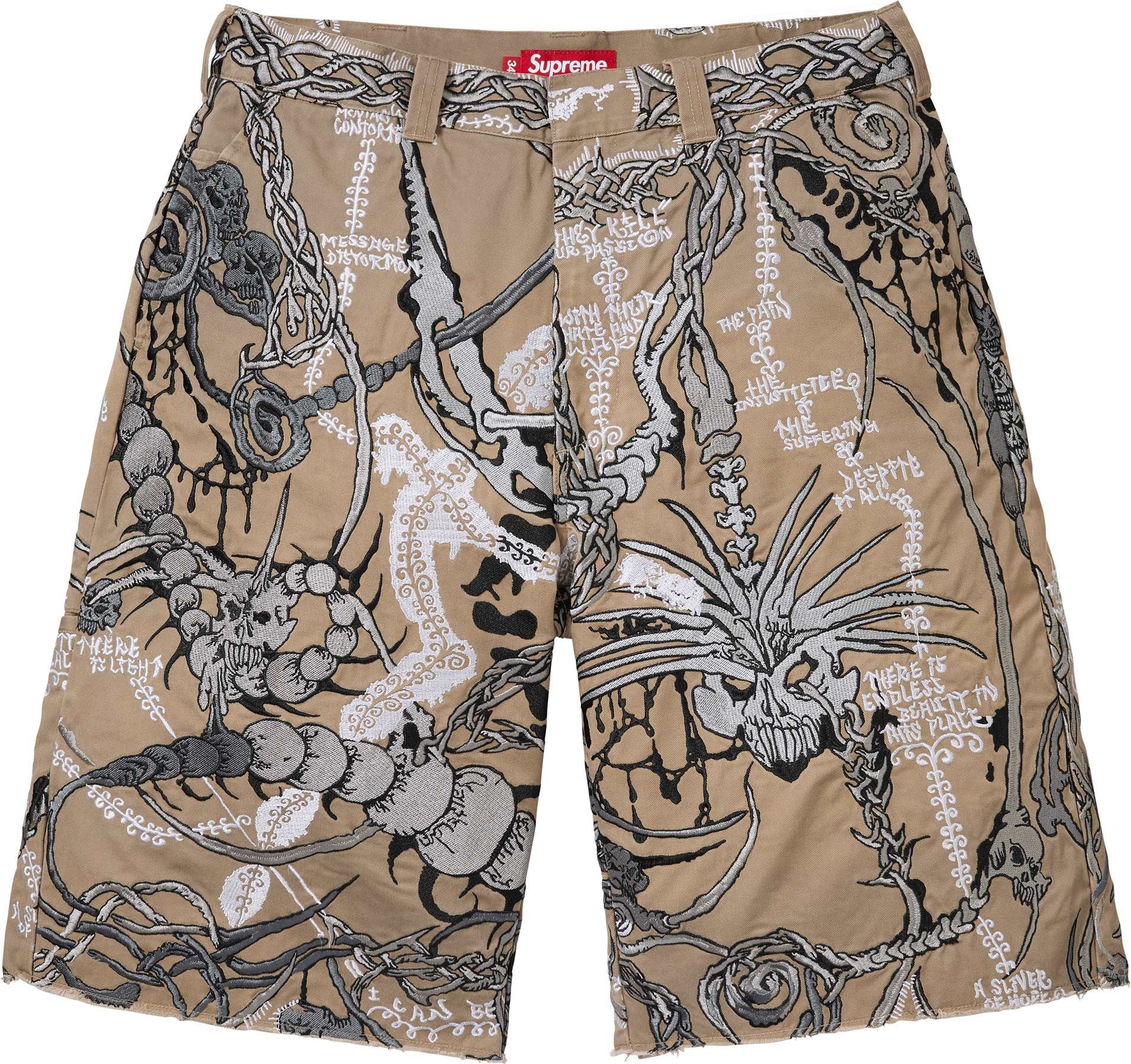 Wombat Embroidered Work Short view 3